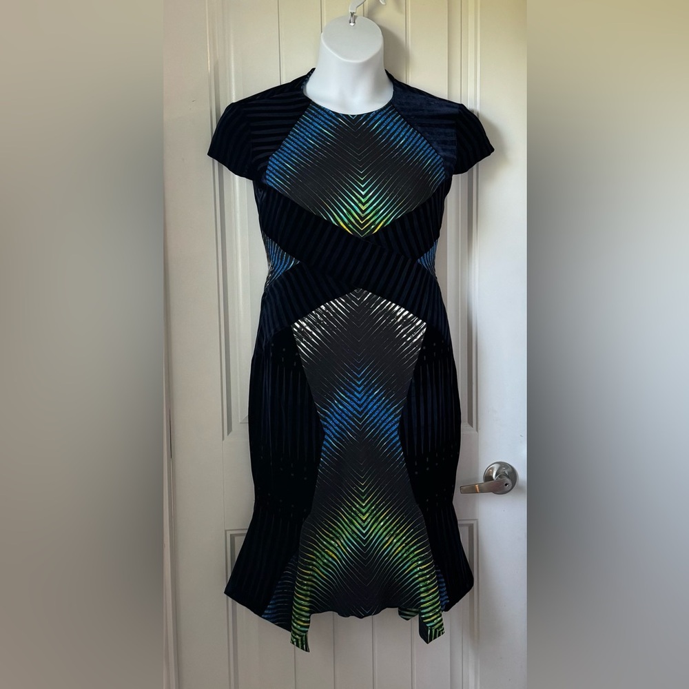 2012 Collection Peter Pilotto mixed media dresx
